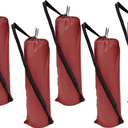 panchtatava Luxury5RedStchbl_4Dori Lock Exercise yoga Mat Cover Bag ONLY with Broad Strap-picture-16