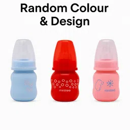 sgsramganj Minitree Baby Feeding Bottle – Random Colour & Design (Small Size, BPA Free) Slow Flow Nipple-picture-10