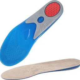 Orthotics Insole | Heavy Duty Insoles For Men & Women | - 1 Pair (Medium Size) Gel Arch Orthotic Shoe Insole-image-0