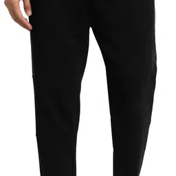 parx Men Solid Black Track Pants-picture-23