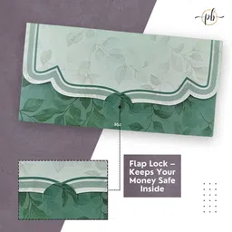paper being - Floral Tree Designer Shagun envelopes for gifting money, Sagun Lifafa Envelopes image 3