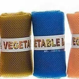 aaradhya Multi-purpose Vegetables Fruits Mesh Fridge Storage Washable Zip Bags PACK OF 12 Pack of 12 Grocery Bags image 3