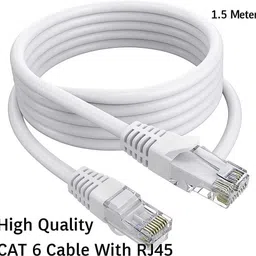 knphub LAN Cable 1.5 m 1.5 METER CAT 6 CABLE WITH RJ 45 CONNECTOR-picture-47