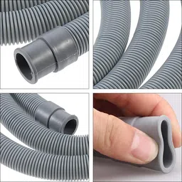 nipram national IFB Outlet Drain Hose Pipe For Front Loading Washing Machines IFB Front Load Washing Machine Outlet Drain Hose Pipe 4 Meter Hose Pipe image 4