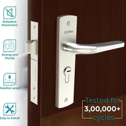 plantex Zinc Alloy Chrome, Matte Handlesets image 5