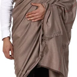 KASHMIRI TREND Wool Solid Men Shawl-picture-14