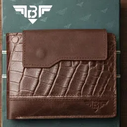 bounty craze Men Casual, Formal, Trendy Brown Genuine Leather Wallet-picture-13