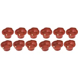 fashion bizz Water Sensor Led Diyas, Artificial Flameless Pani Wale Diye Candle Diya Candle (Pack of 12) image 2