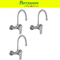 parryware Primo Wall Mounted Sink mixer with Swivel Spout set of 3 pic 085 Wall Mounted Sink mixer with Swivel Spout Sink Mixer Faucet-picture-13