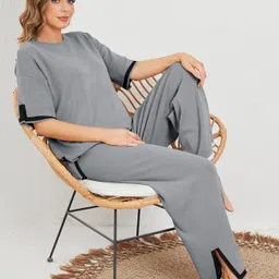 jahal fashion Tshirt Pant Co-ords Set image 5