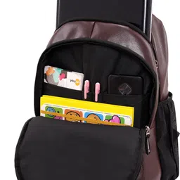 airwin Medium 25 L Laptop Backpack Ergonomic School Bag 18 Inch Backpack | 2 Main Compartments Laptop Bag image 5