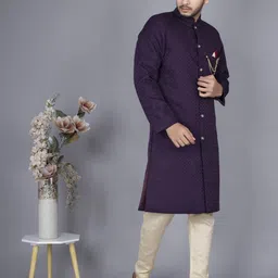 N.B.F Fashion Solid Sherwani image 3