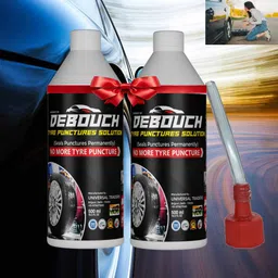 debouch H Puncture repair tyre sealer liquid 1000 ml| Tubeless Tyre Puncture Repair Kit Tubeless Tyre Puncture Repair Kit-picture-45
