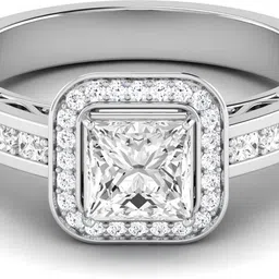 avsar R-3800 14kt Cubic Zirconia White Gold ring-picture-14