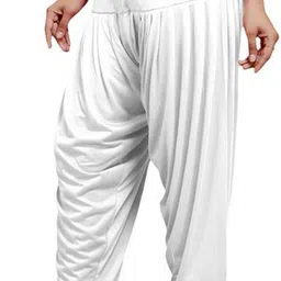 eazy trendz Cotton Blend Solid Patiala image 4