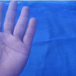 blemy Double Bed 7X7 Blue Mosquito Net Protection E-DOU-BED Polyester Washable Adults Mosquito Net image 2