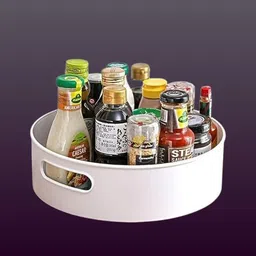 yavaex Plastic 360-degree Twisting Caddy Organizer – Indoor & Cookhouse Storage Basket-picture-14