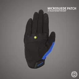 royal enfield Riding Gloves | TPR Knuckle Protection & Abrasion Resistance Riding Gloves image 2