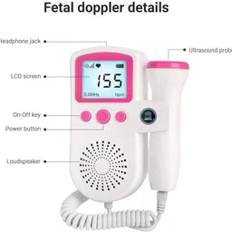 mdss PINK DOPPLER107 Multicolor Fetal Doppler image 3
