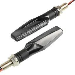 autoexo Side, Front, Rear LED Indicator Light for KTM, Royal Enfield, Bajaj, Universal For Bike, Yamaha Platina 100, Ninja 300, Apache RTR 180 image 2