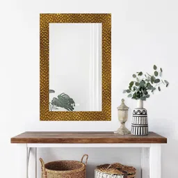 flipkart perfect homes Rectangle Mirror Decoretiv Bathroom Mirror-picture-34