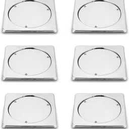 ruhe Floor Stainless Steel Push Down Strainer image 1