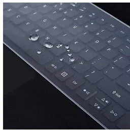 LUCKYY Dust Proof and Washable Ultra Thin Cover Clear Keyboard Silicon Protector Laptop Keyboard Skin image 3