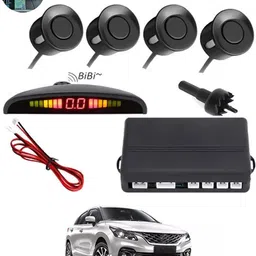 peeps store Universal 4 Black Reverse Parking Sensor-AP25N45 Universal 4 Black Reverse Parking Sensor-AP25N45 Parking Sensor image 1