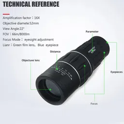 BUSHNEL 16x52 Binoculars: Powerful Optics for Long-Range Viewing Binoculars image 4