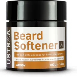 ustraa Beard Softener Woody | Softens and nourishes your beard | No Sulphate & Parabens Hair Styler-picture-20