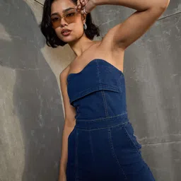 sassafras Solid Women Jumpsuit image 3