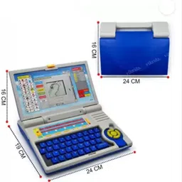 kindertales TOYS Latest English Learner Kids Educational Laptop with Mouse,20 Activities image 2