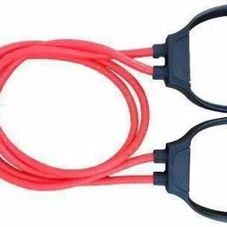 sree hari High Resistance D Handle Double Toning Tube/Toning Belt/Rope Exerciser Resistance Tube image 3