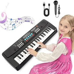 3 jokers Piano Keyboard with 37 Keys Microphone dc Power Recording Musical Toy for Kids-picture-20