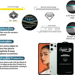 Mersal Edge To Edge Tempered Glass for CMF by Nothing Phone 2 Pro image 2