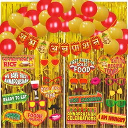 wobbox Annaprashan Props, Annaprashan Banner, Annaprashan Decoration Items(51) Photo Booth Board-picture-10