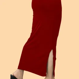 Woo THiNG Sari Shapewear For Women Lycra Blend Petticoat image 2