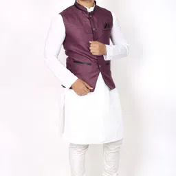 otc Solid Men Waistcoat image 3