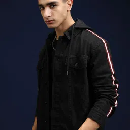 highlander Men Solid Casual Jacket image 4