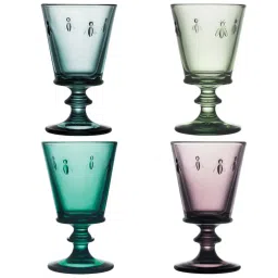 la rochere Abeille Multicolor Glass ( Set of 4 ) Wine Glass image 3