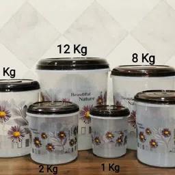 uma khodal Plastic Grocery Container - 12000 ml, 8000 ml, 6000 ml, 3000 ml, 2000 ml, 1000 ml image 2