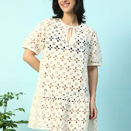 oxolloxo Solid Women Swim-dress Beige Swimsuit-picture-23