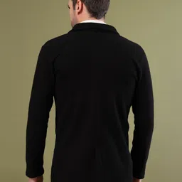 rigo Polar Fleece Solid Coat For Men image 4