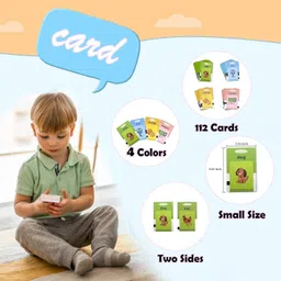 lwf Talking English Words Flash Cards for Kids Early Educational Learning Device Toy image 3