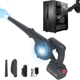 xydrozen Handheld Blower Vacuum 2-in-1 Cordless Rechargeable Battery Easy Cleaning Leaf Blower-picture-19