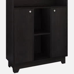 crystal furnitech Mesa Wood Cabinet in Wenge Finish image 5