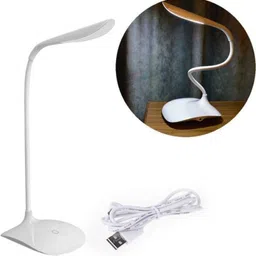 akr Rechargeable & Flexible with three power options (L8888) Study Lamp image 3