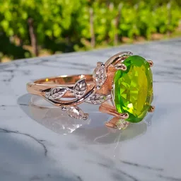 shree shyam jewells Silver Cubic Zirconia Rhodium Plated Ring image 3