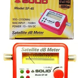 BALRAMA Operated by LNB Power SOLID Analogue SF-45 Satellite dB Meter Dish Signal Tester Network Interface Card-picture-31