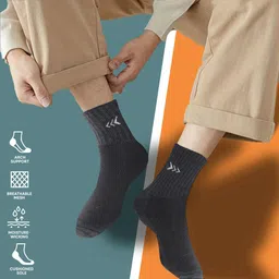 mayor Men Solid Mid-Calf/Crew image 5